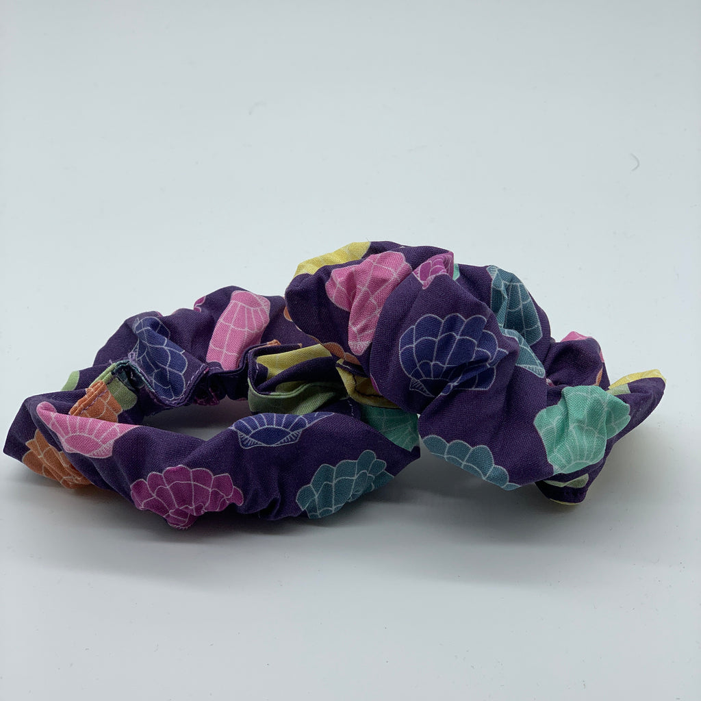 Sea Shell Scrunchie - Mermaid Scrunchies - 90s Fashion Scrunchie