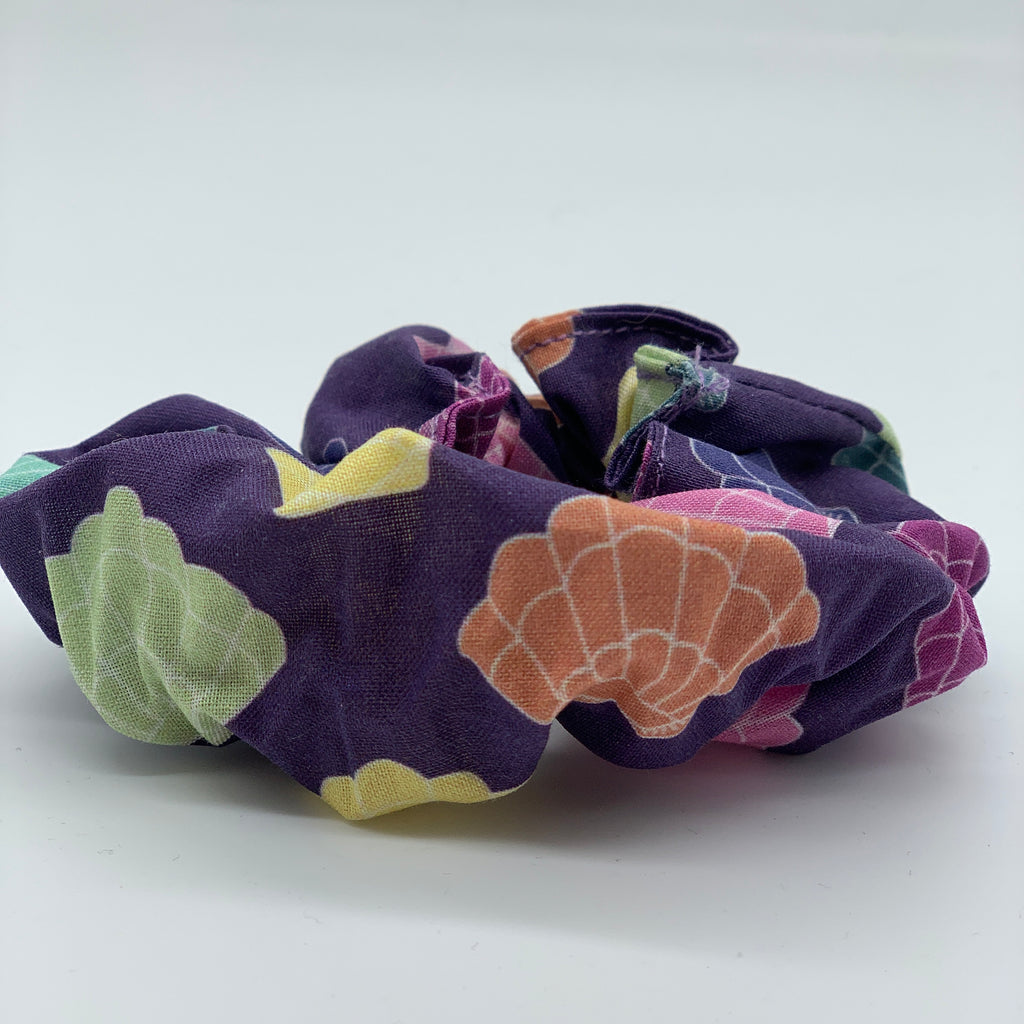 Sea Shell Scrunchie - Mermaid Scrunchies - 90s Fashion Scrunchie