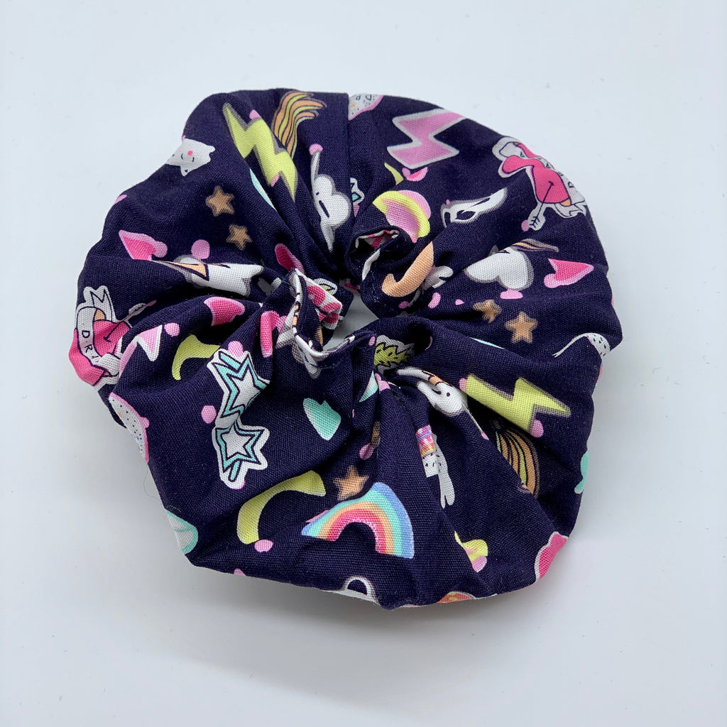 Mythical Scrunchie - Llama Scrunchie - Unicorn - Scrunchie - 90s Fashion Scrunchie