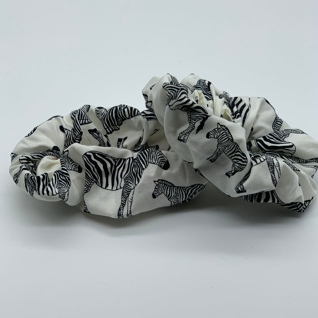 Zebra Scrunchie - Scrunchies - 90s Fashion Scrunchie