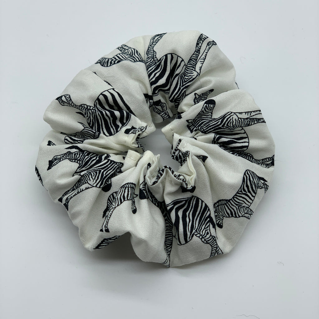 Zebra Scrunchie - Scrunchies - 90s Fashion Scrunchie