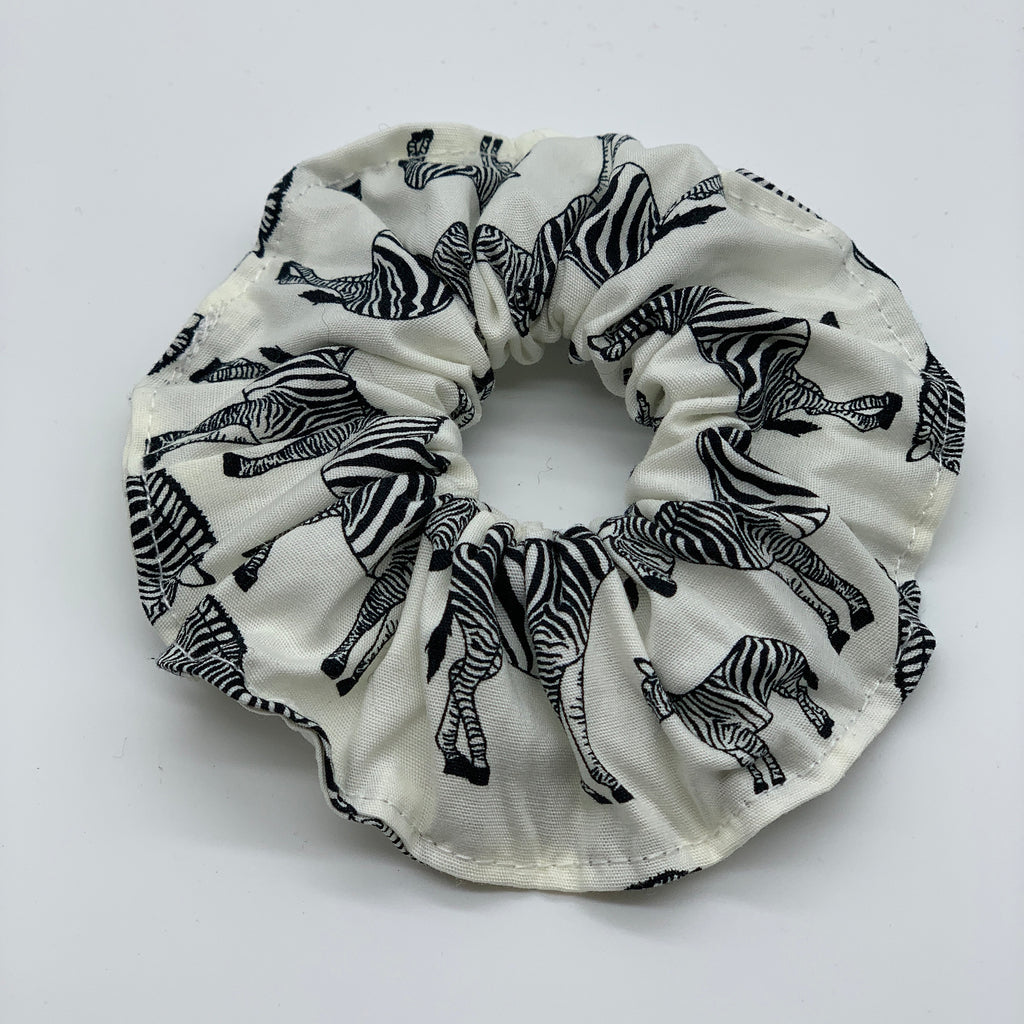 Zebra Scrunchie - Scrunchies - 90s Fashion Scrunchie