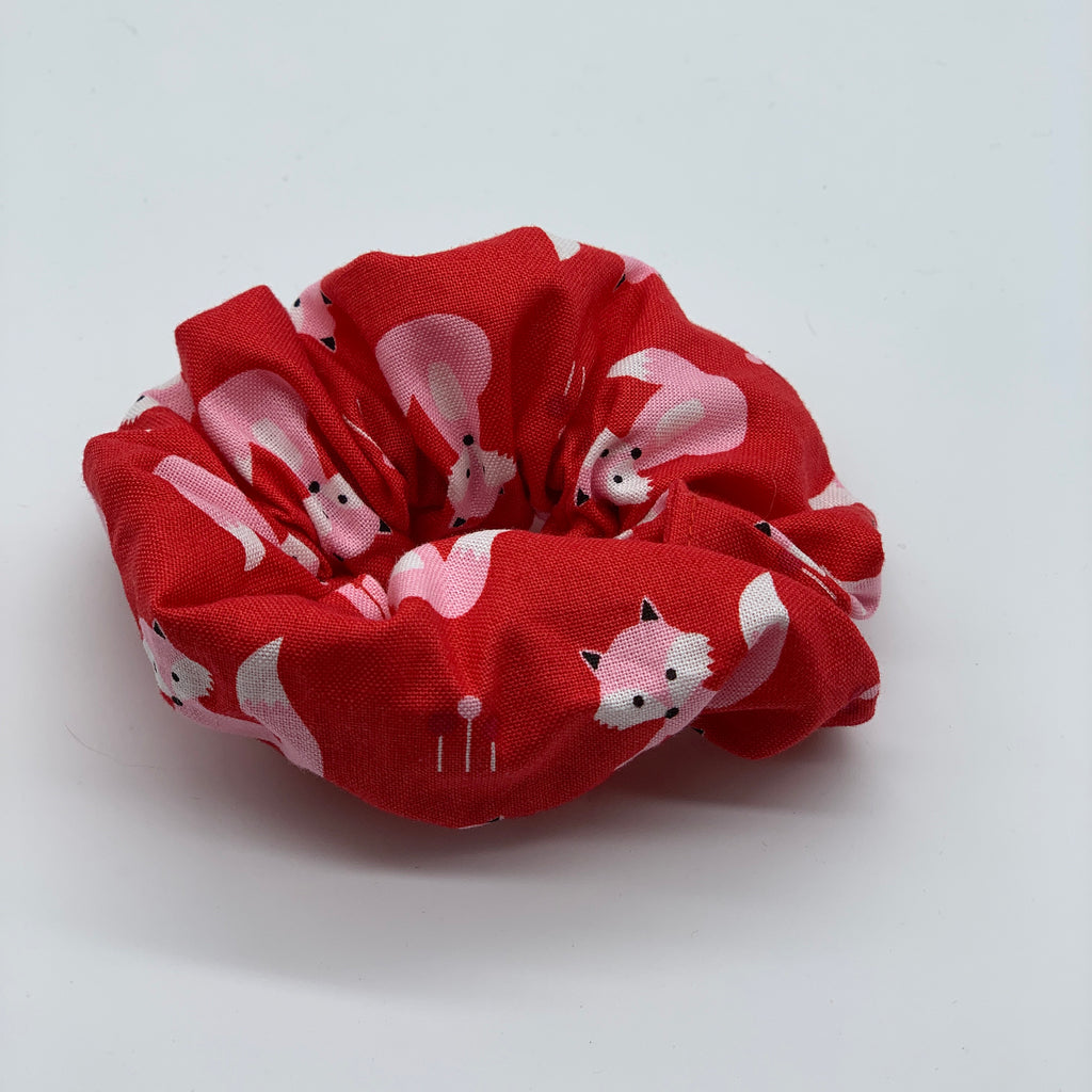 Fox Scrunchie - Scrunchies - Red Scrunchy