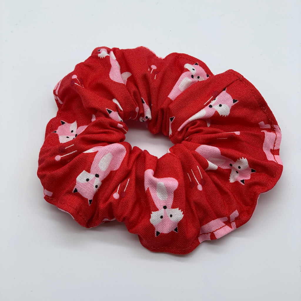 Fox Scrunchie - Scrunchies - Red Scrunchy