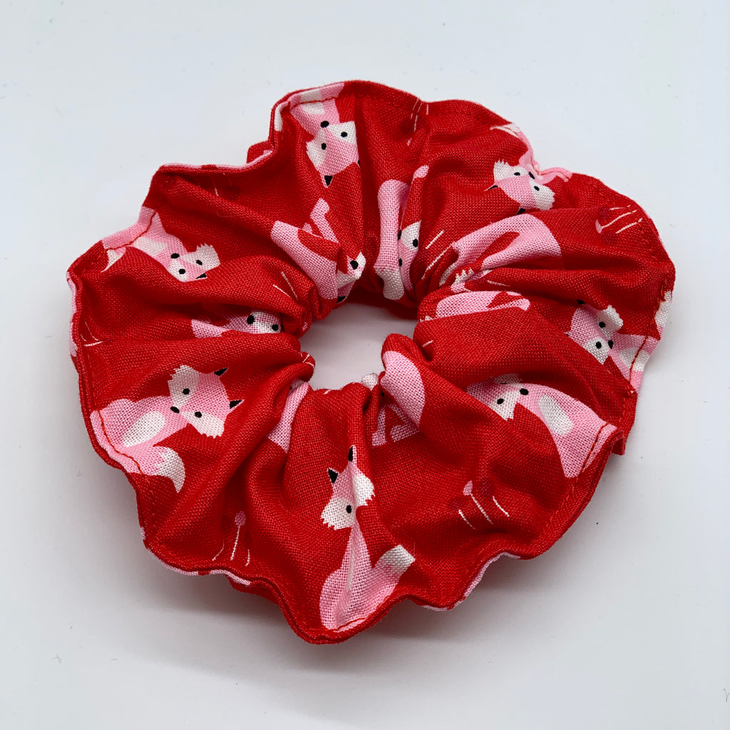 Fox Scrunchie - Scrunchies - Red Scrunchy