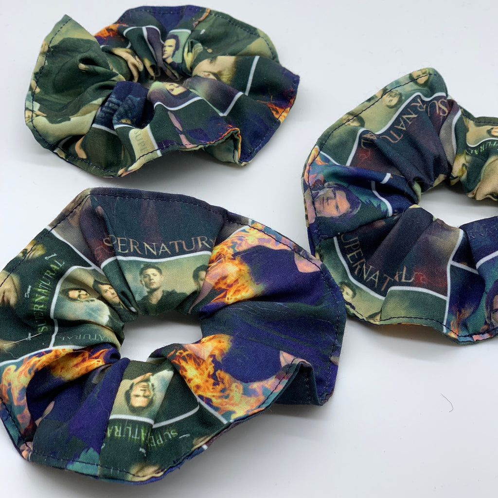 Supernatural Scrunchie - Sam And Dean - Castiel - The Winchesters