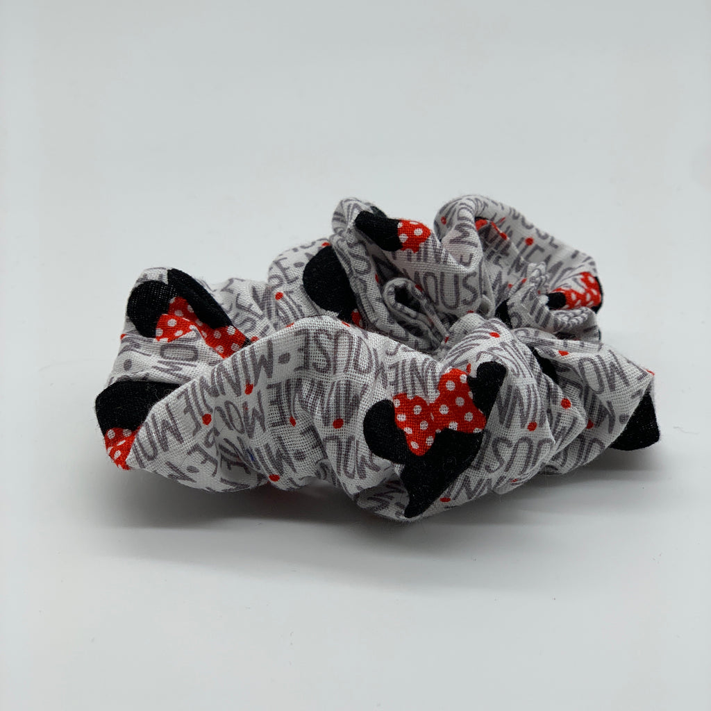 Minnie Mouse Scrunchies - 90s Fashion Scrunchie