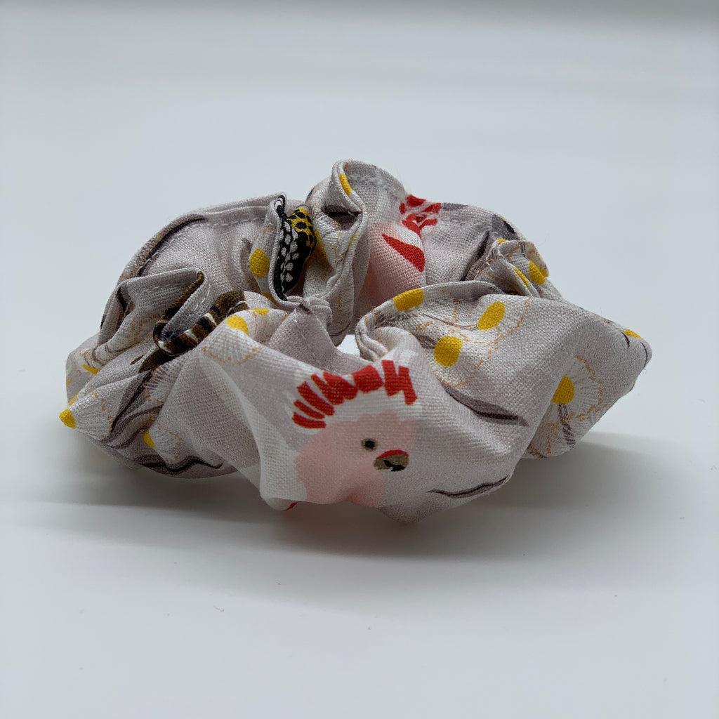 Australian Animals Scrunchie - Wombat Scrunchie - Galah Scrunchie - Kangaroo Scrunchie