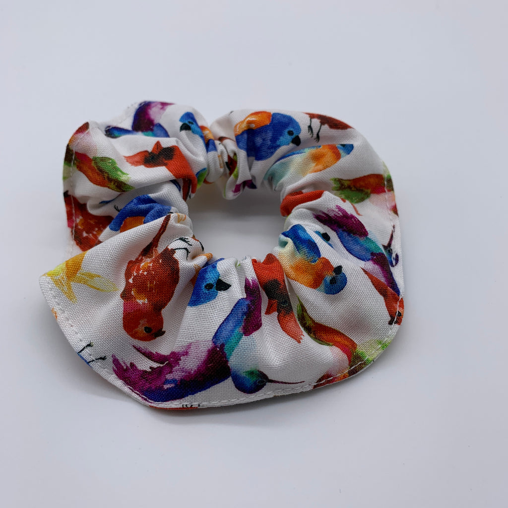 Bird Scrunchie - Sparrow Scrunchies - Robin  Scrunchie