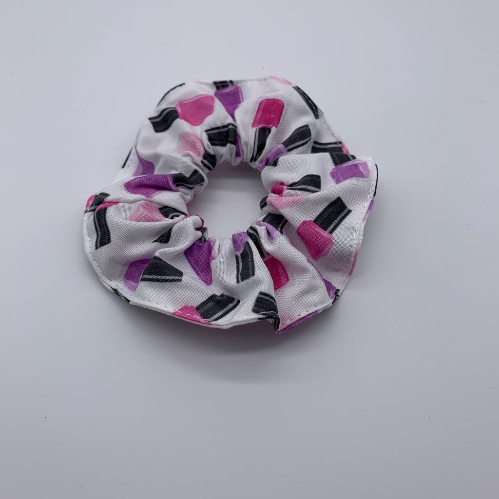 Nail Polish Scrunchie - Girly 90s Scrunchie