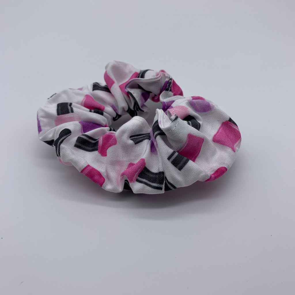 Nail Polish Scrunchie - Girly 90s Scrunchie