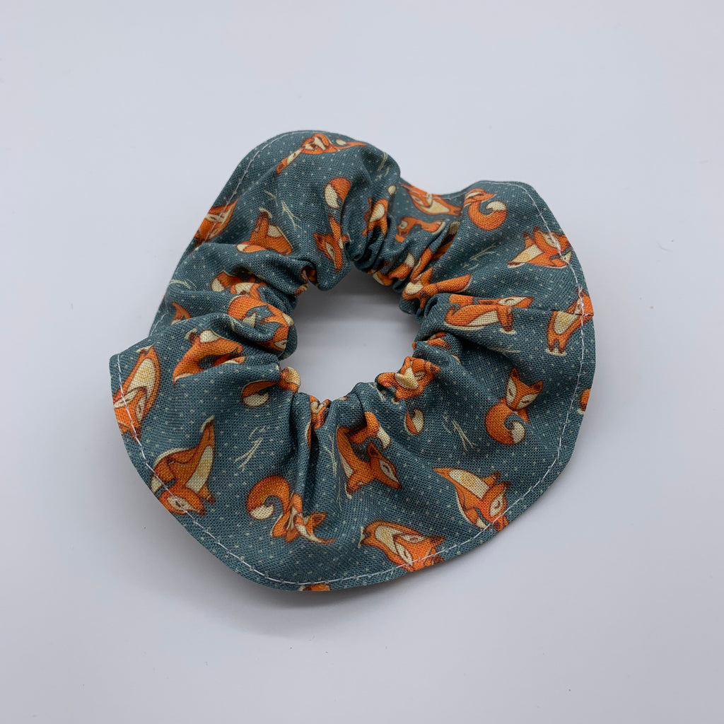 Yoga Foxes Scrunchie - Fox Scrunchies - Yoga Scrunchie