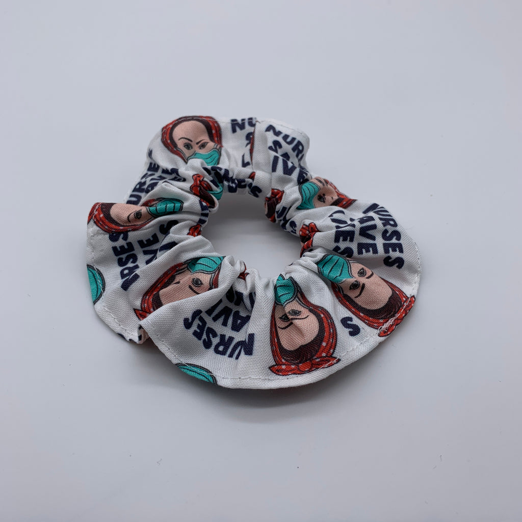 Nurses Save Lives Scrunchie - Nurse Scrunchies