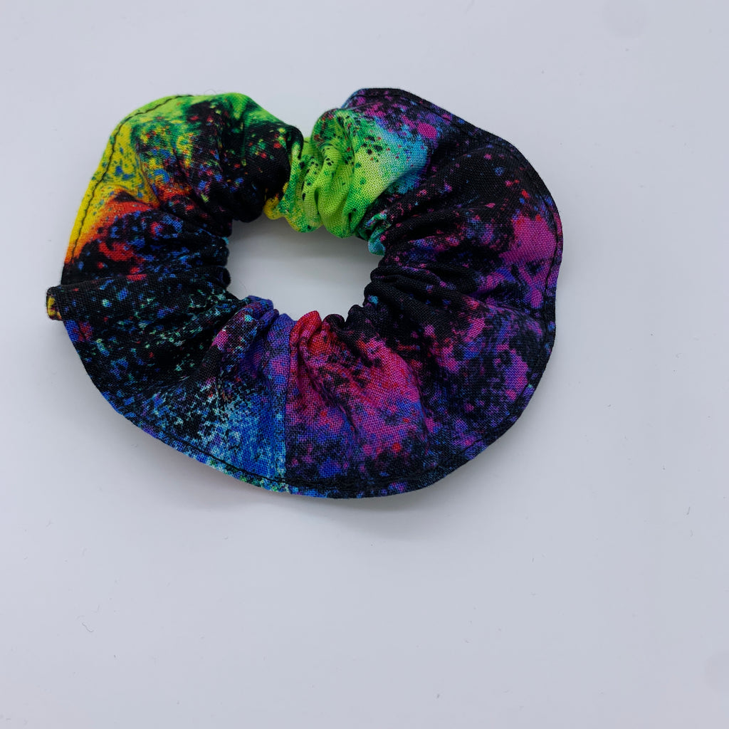 Outta This World Scrunchie - Outer Space Scrunchies - 90s Fashion Scrunchie