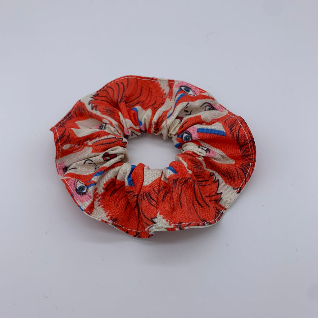 David Bowie Scrunchie - Ziggy Stardust Scrunchies