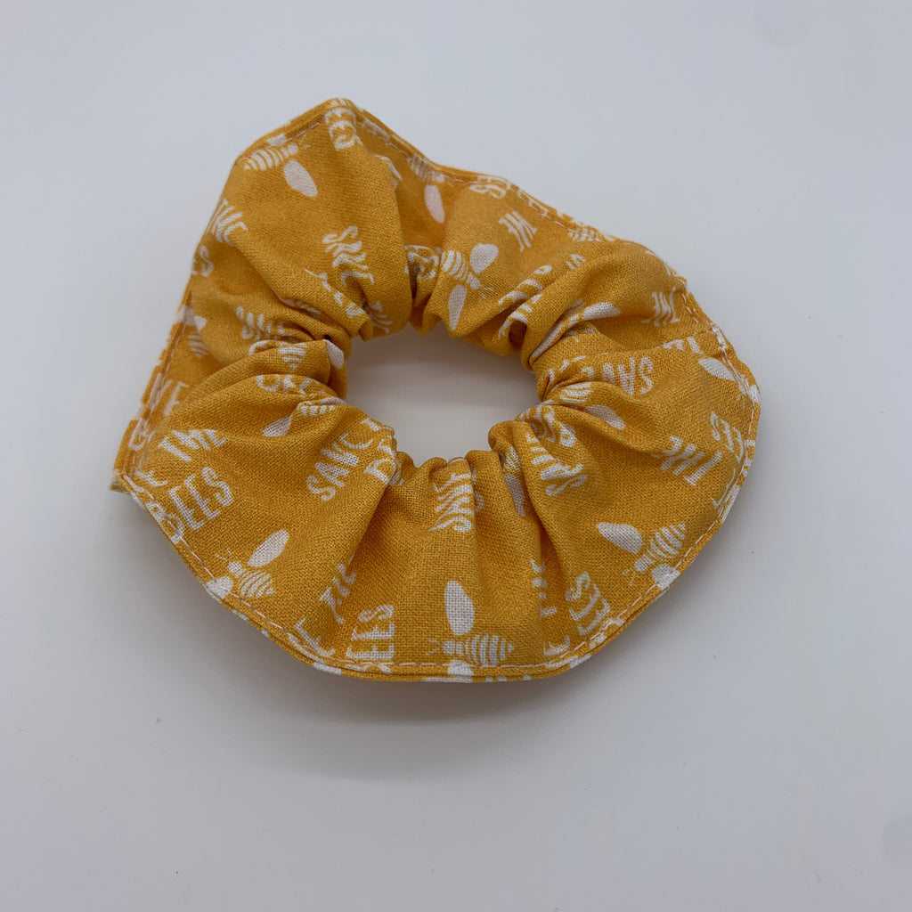 Save The Bees Scrunchie - Bumble Bee Scrunchie