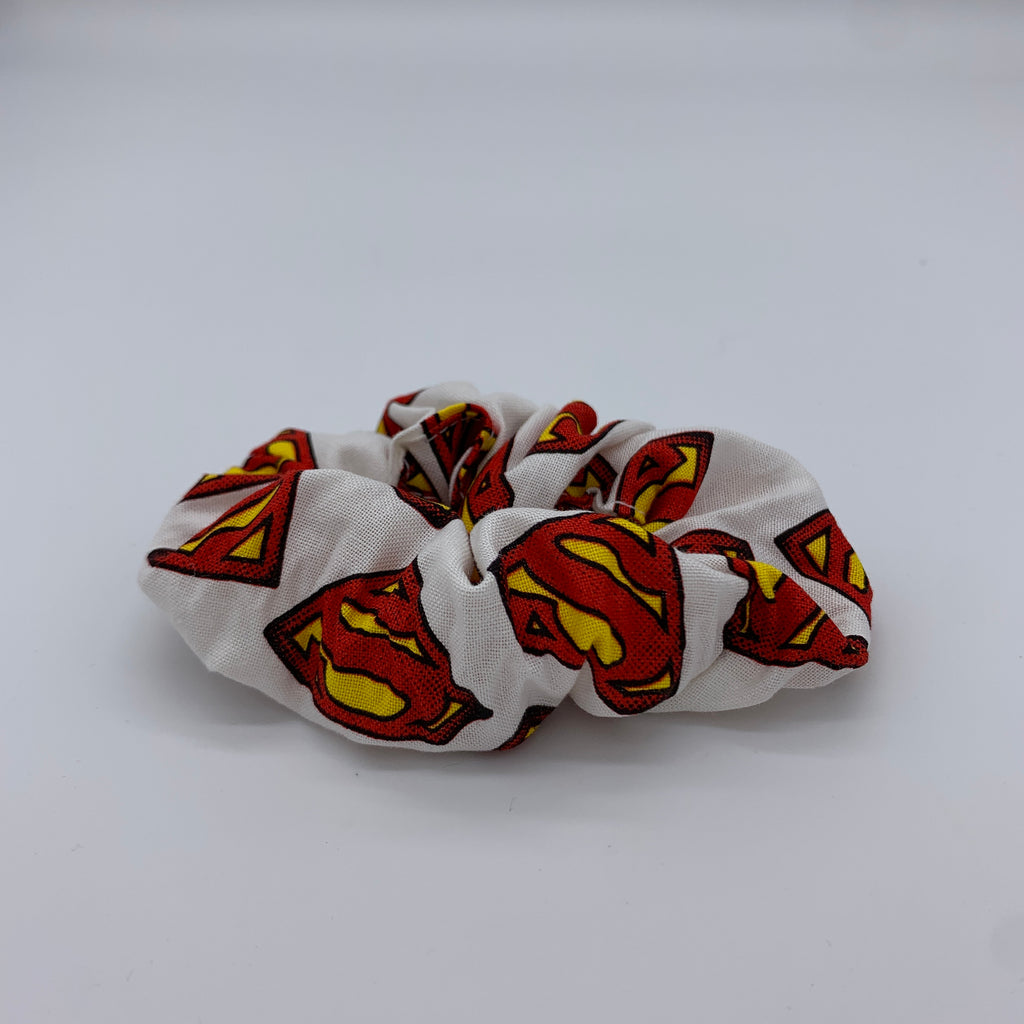 Superman Scrunchie - Clark Kent Scrunchie