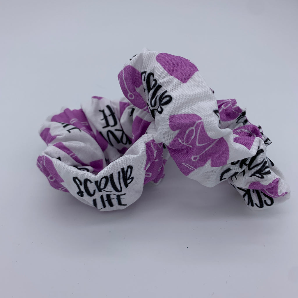 Scrub Life Scrunchie - Nurse Scrunchie