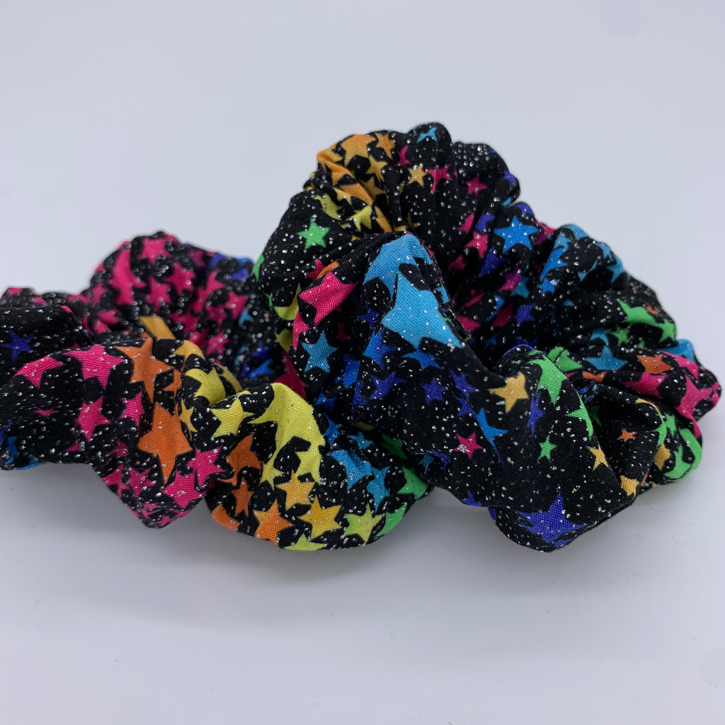 Star Scrunchie - Stars Scrunchies - Glitter Scrunchie