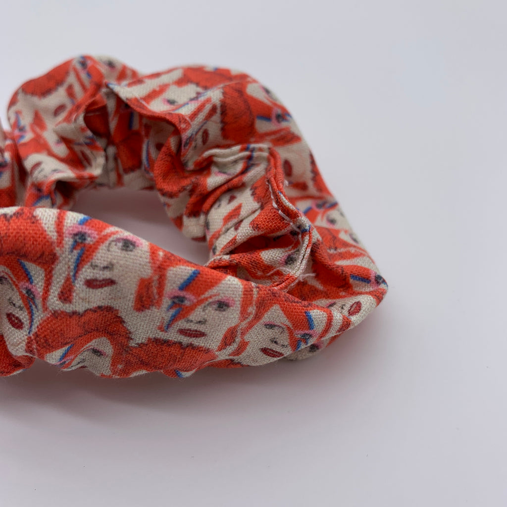 David Bowie Scrunchie - Ziggy Stardust Scrunchies