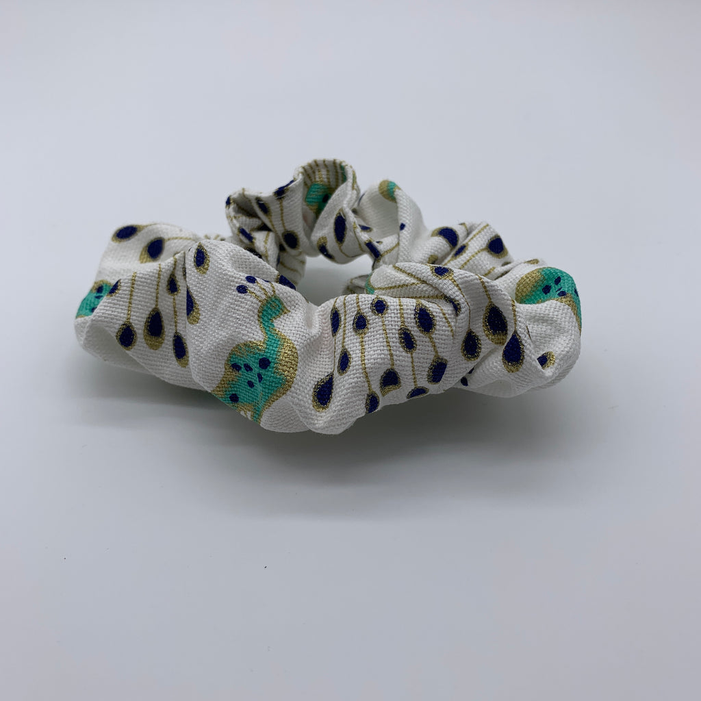 Peacock Scrunchie - Scrunchies - 90s Fashion Scrunchie