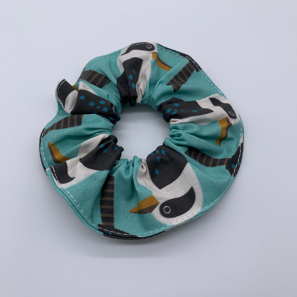 Aussie Kookaburra Scrunchie - Australiana Kookaburra Scrunchy