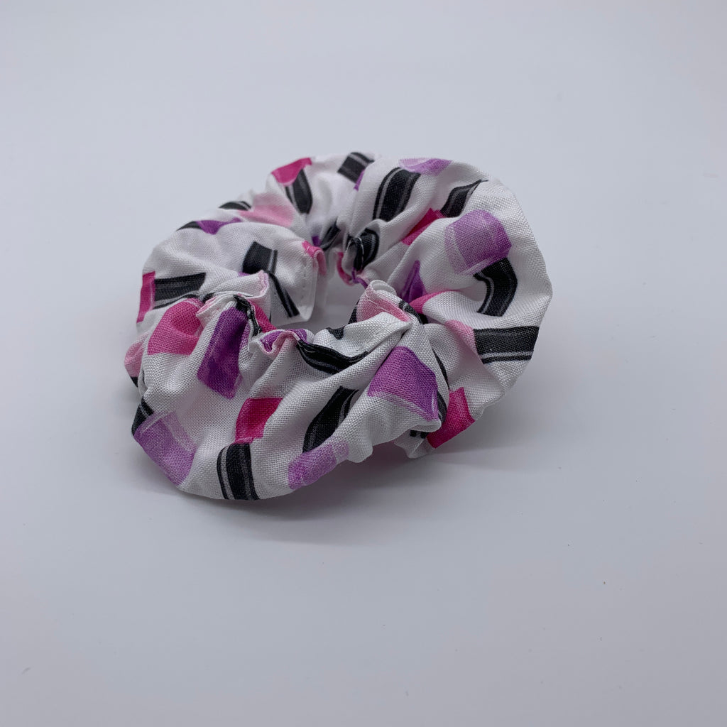 Nail Polish Scrunchie - Girly 90s Scrunchie