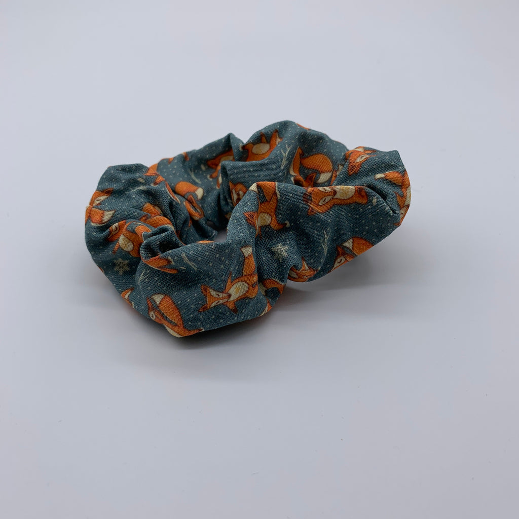 Yoga Foxes Scrunchie - Fox Scrunchies - Yoga Scrunchie