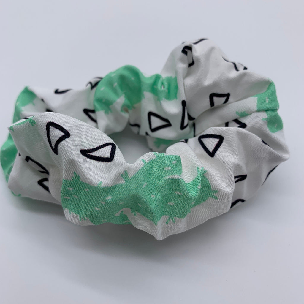 Cactus Scrunchie - Cacti Scrunchie - 80s Vibe Scrunchie