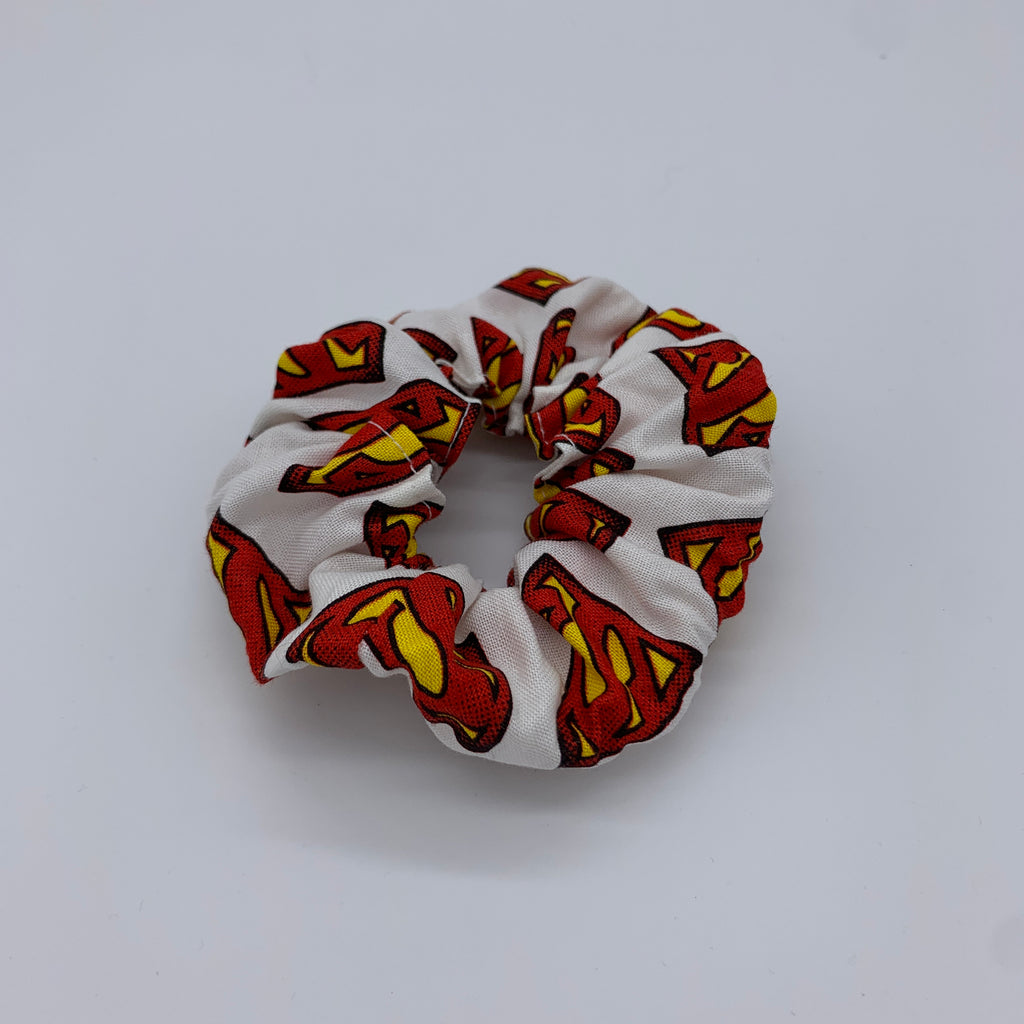 Superman Scrunchie - Clark Kent Scrunchie