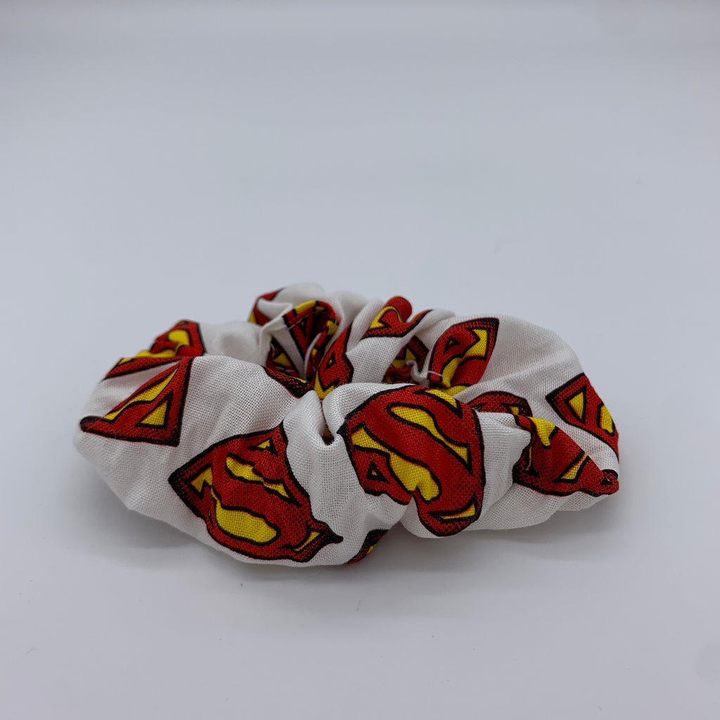 Superman Scrunchie - Clark Kent Scrunchie