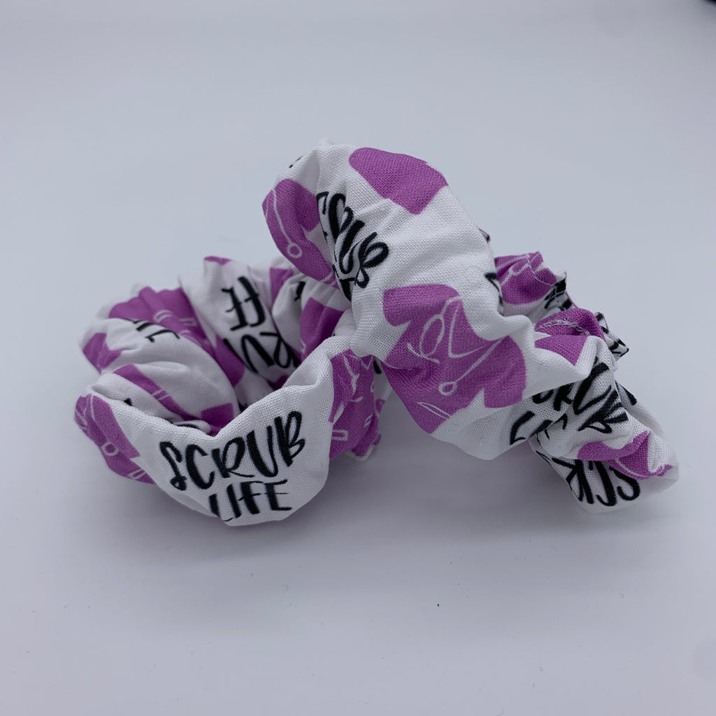 Scrub Life Scrunchie - Nurse Scrunchie