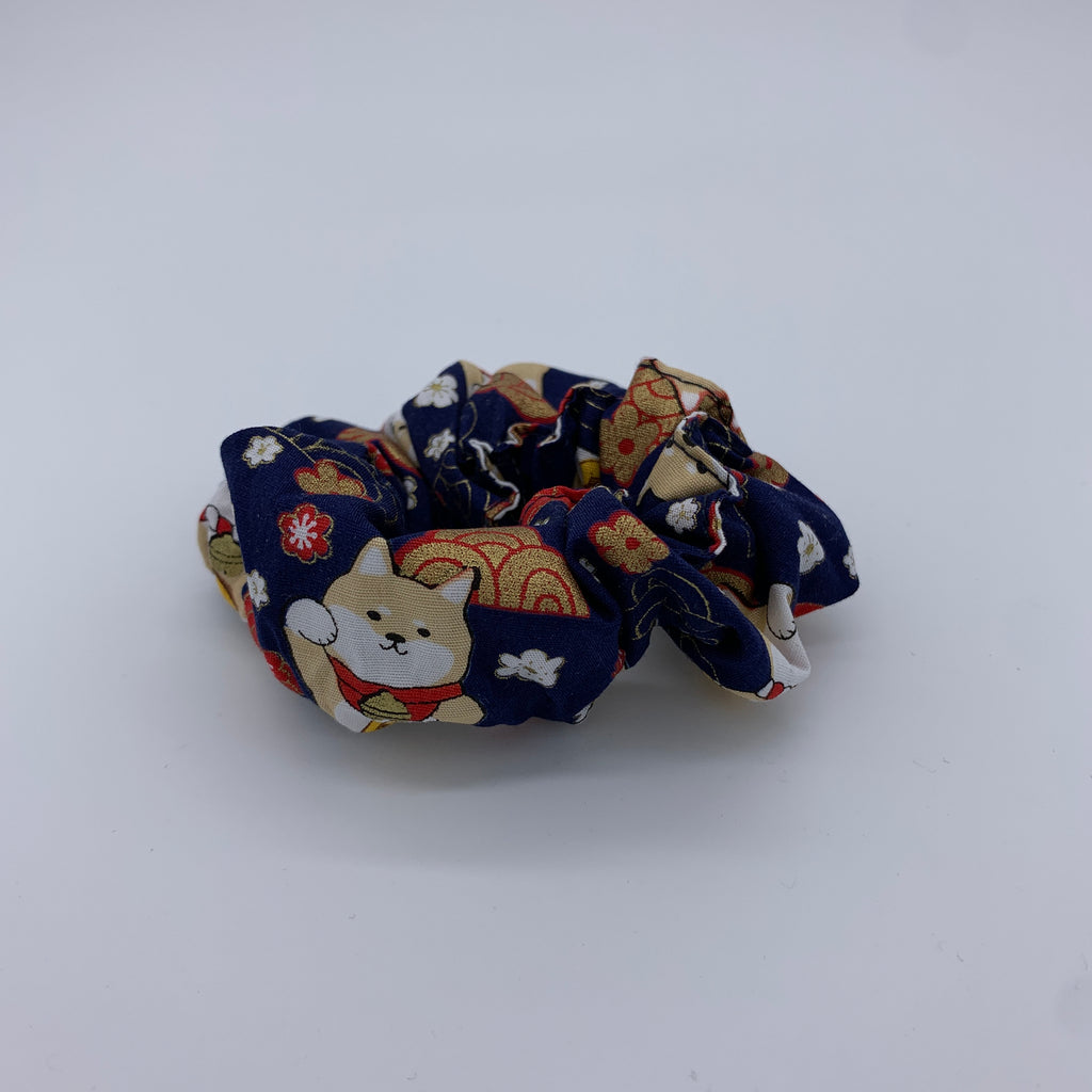 Puppy Dog Scrunchie - Shiba Inu Scrunchie