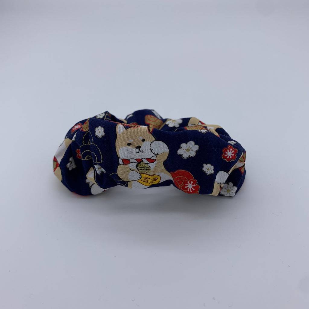 Puppy Dog Scrunchie - Shiba Inu Scrunchie