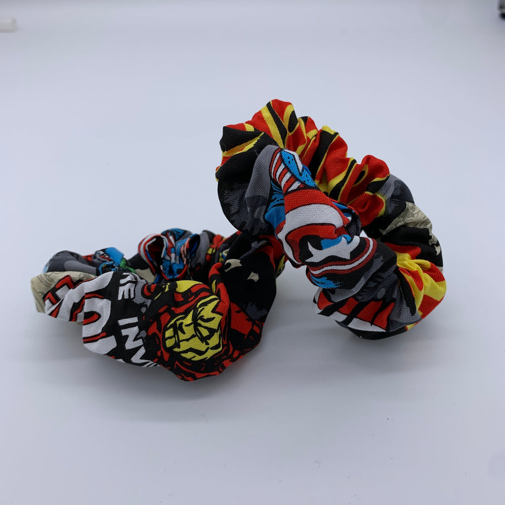 Avengers Scrunchie - Thor, Iron Man, Capatain America Scrunchie