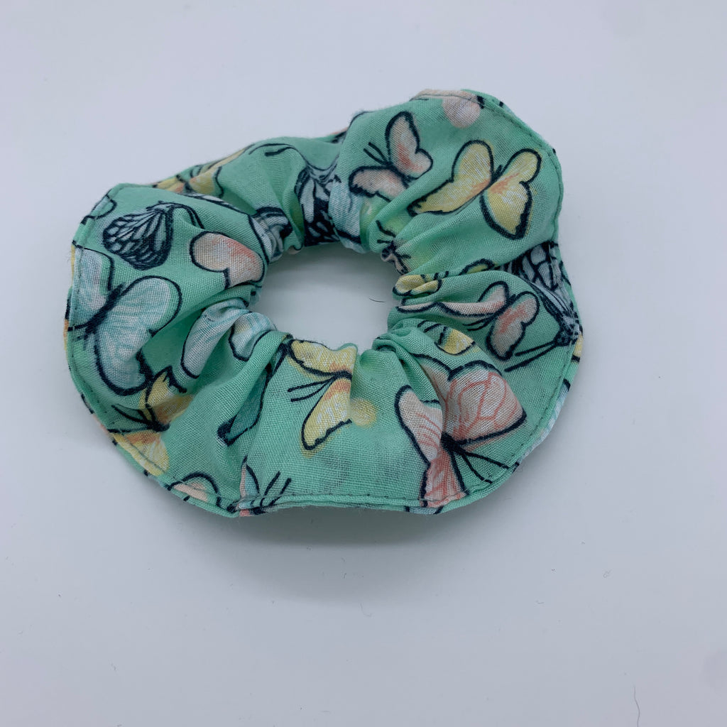 Butterfly Scrunchie - Green Butterfly Scrunchie