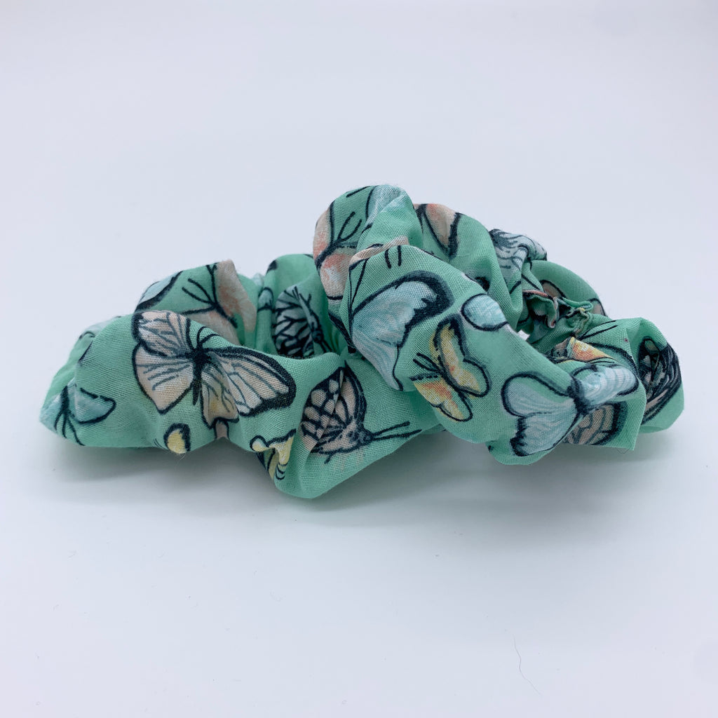 Butterfly Scrunchie - Green Butterfly Scrunchie