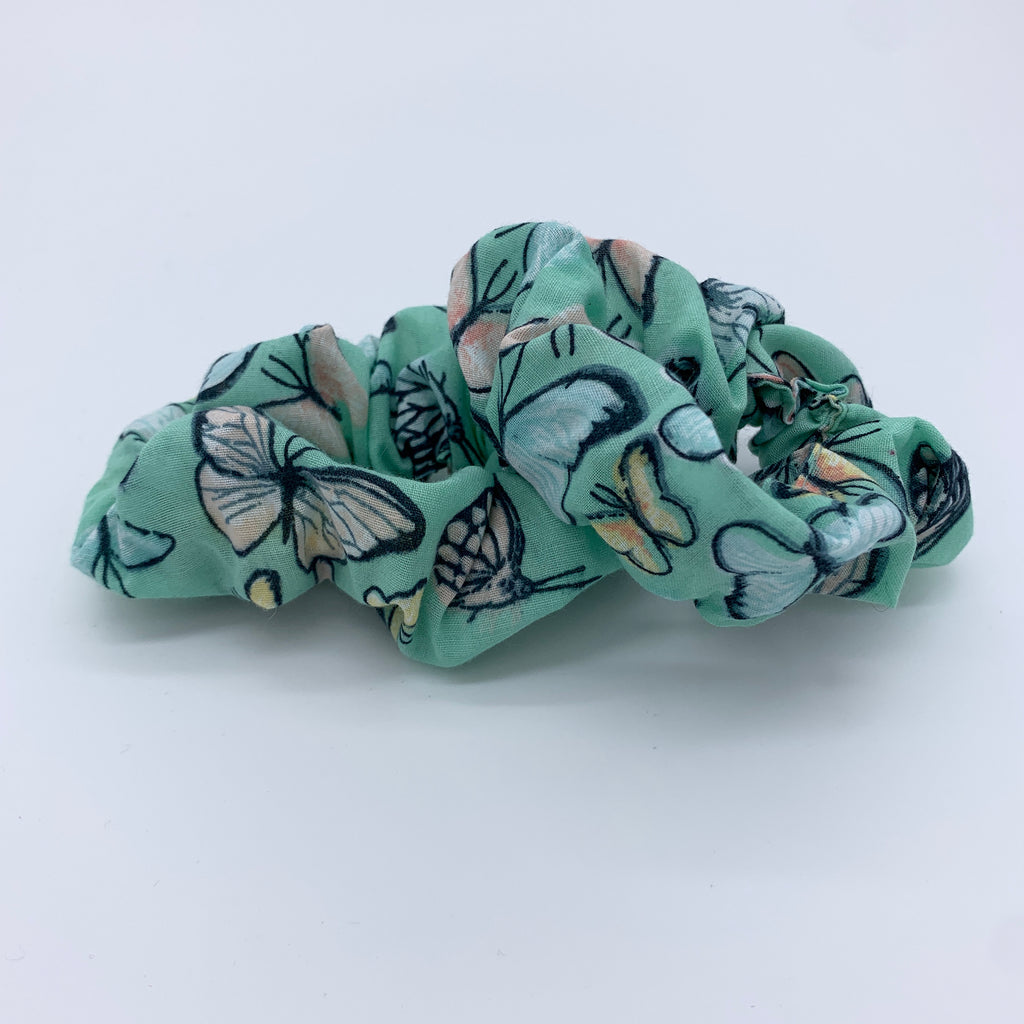 Butterfly Scrunchie - Green Butterfly Scrunchie