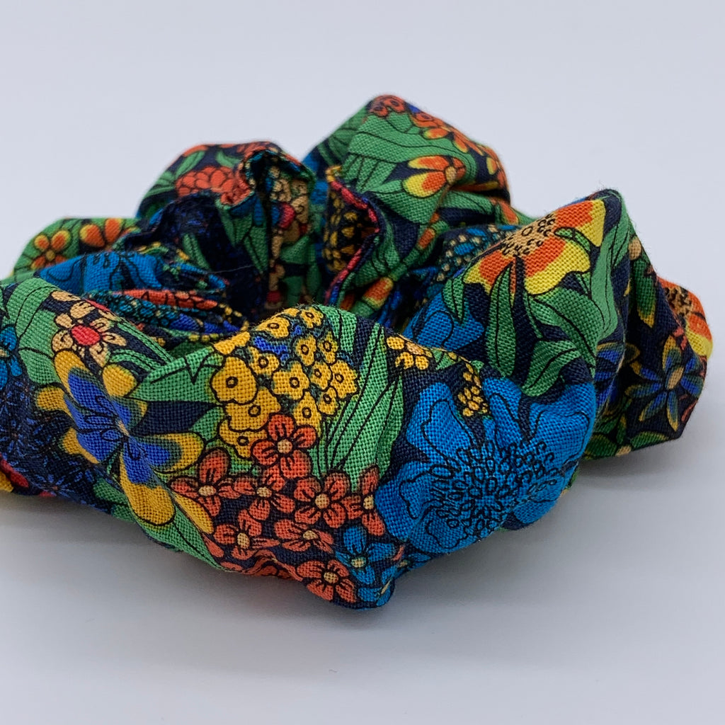 Floral Scrunchie - Hippie Scrunchies - Scrunchie