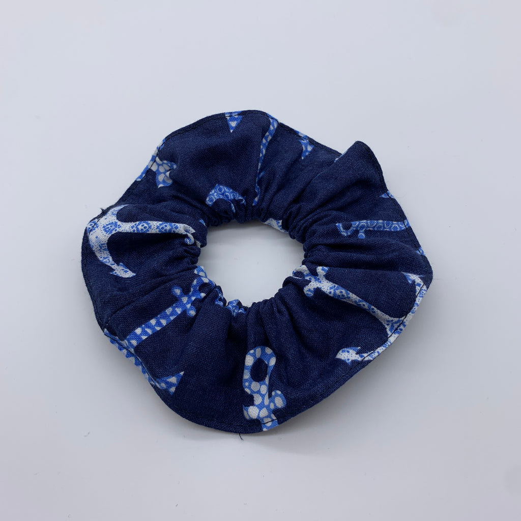 Anchors Scrunchie - 90s Fashion Scrunchie