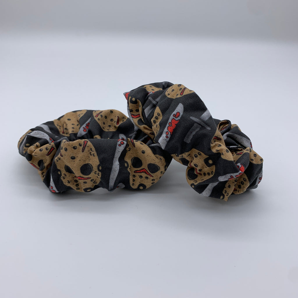 Friday The 13th Scrunchie - Halloween Scrunchie