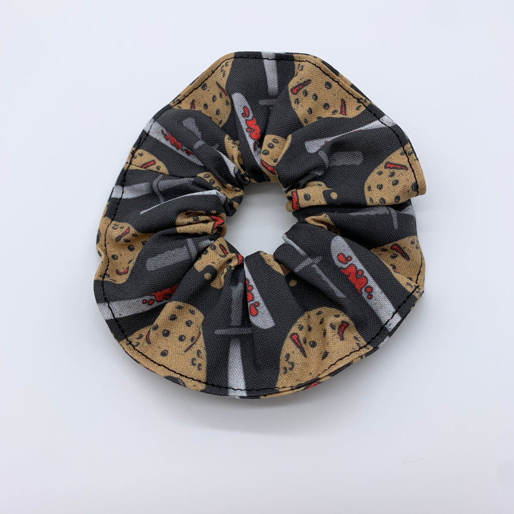 Friday The 13th Scrunchie - Halloween Scrunchie