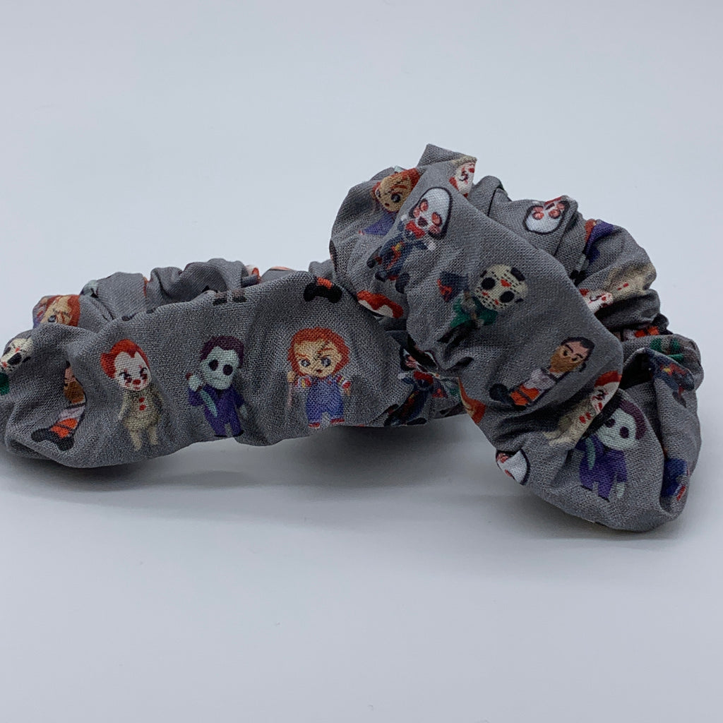 Horror Movie Scrunchie - Halloween Scrunchie