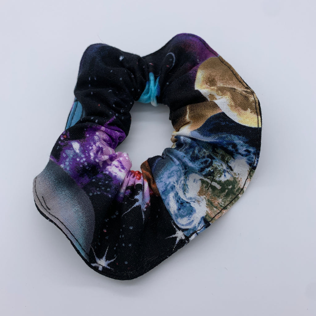 Outer Space Scrunchie - Planet Scrunchies