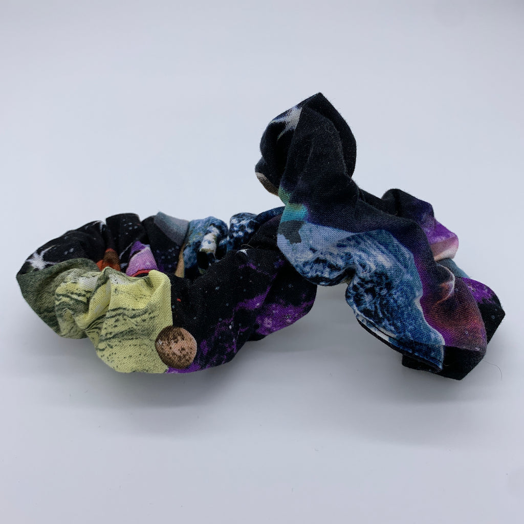 Outer Space Scrunchie - Planet Scrunchies