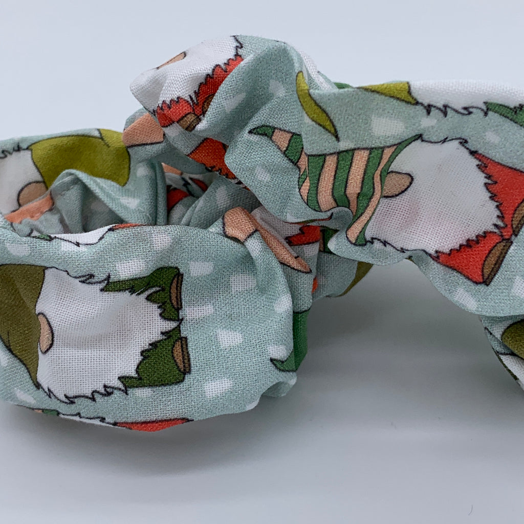 Christmas Gnomes Scrunchie - Christmas Scrunchies