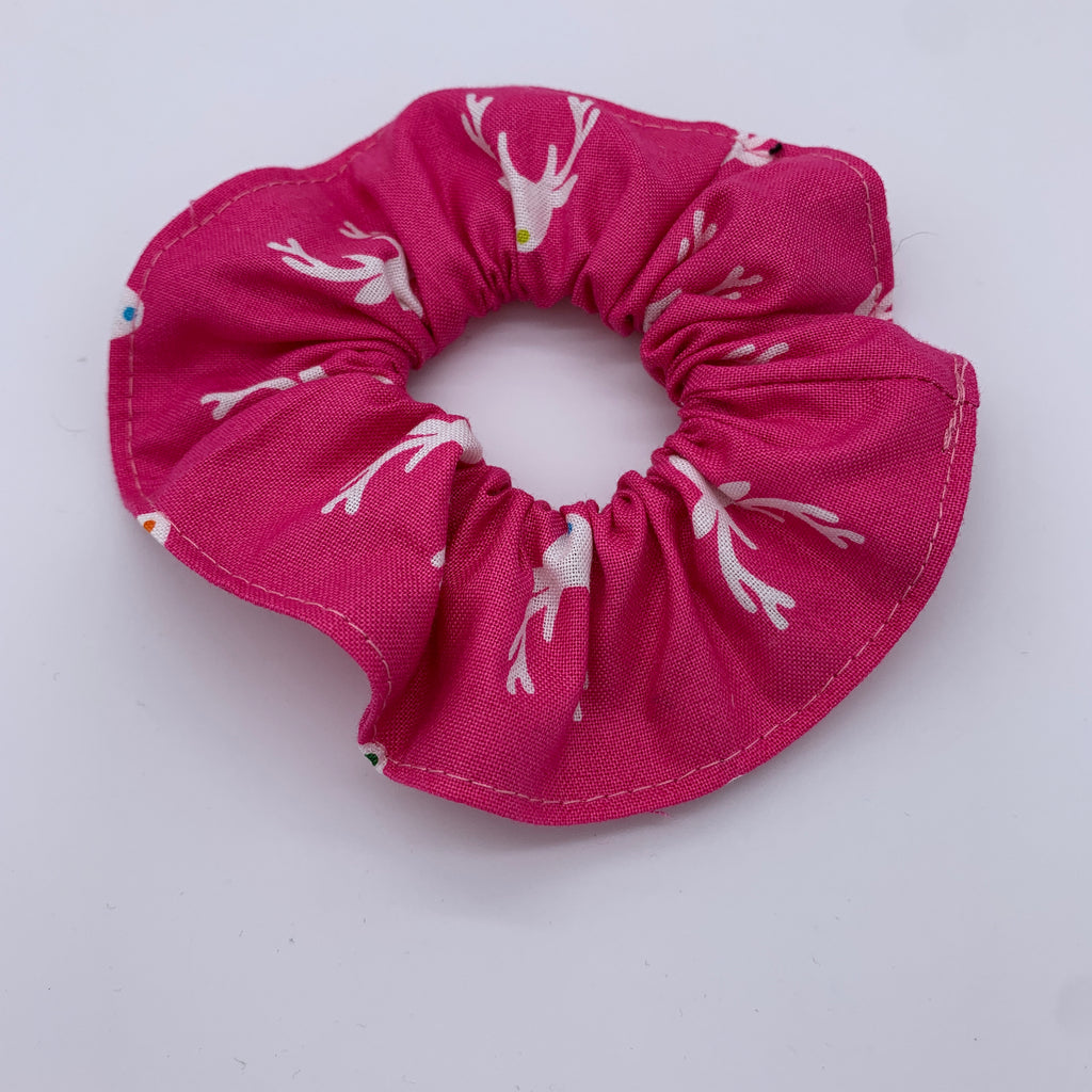 Deer Scrunchie - Christmas Scrunchies - Cute Doe Scrunchie