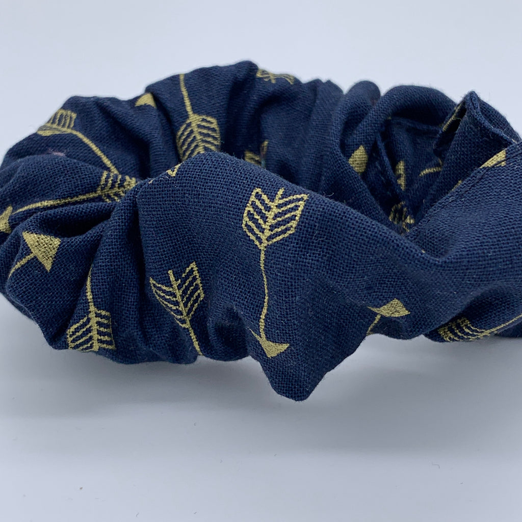 Gold Arrow Scrunchie - 90s Fashion Scrunchie