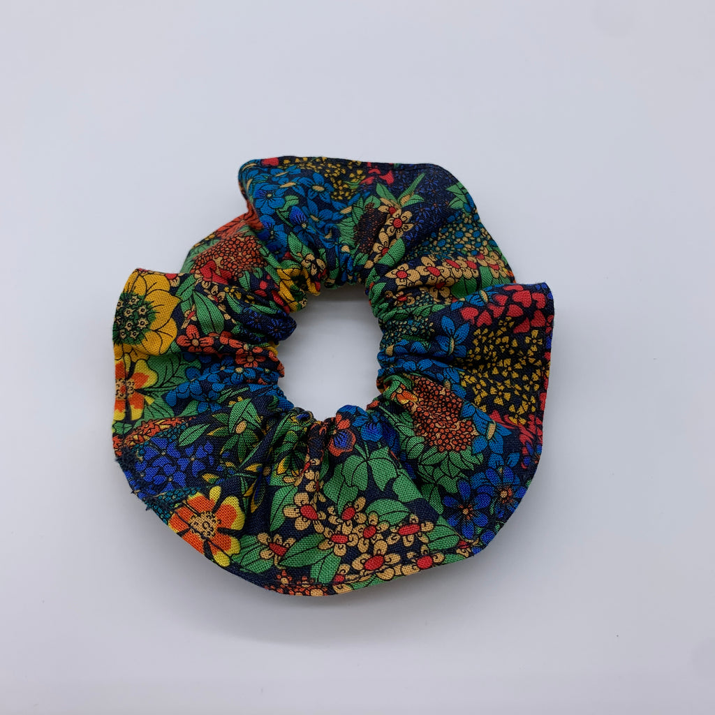 Floral Scrunchie - Hippie Scrunchies - Scrunchie