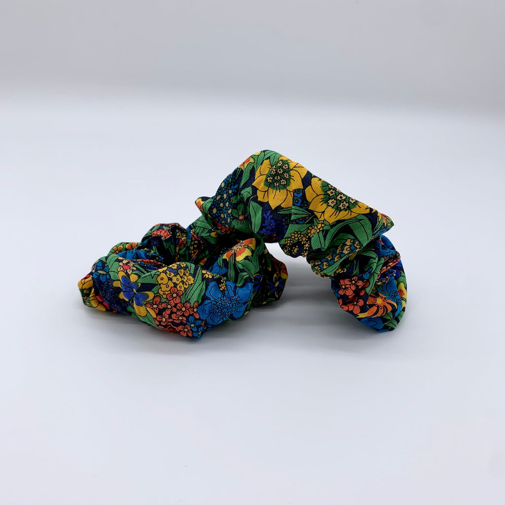 Floral Scrunchie - Hippie Scrunchies - Scrunchie